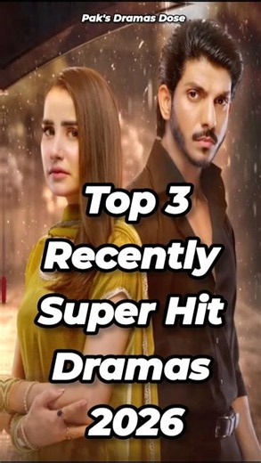 Top 3 Super Hit Recently Ended Pakistani Dramas 2026 #pakistanidrama #malkiyat #hadd #newdrama