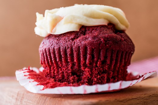 The Ultimate Weed Red Velvet Cupcake