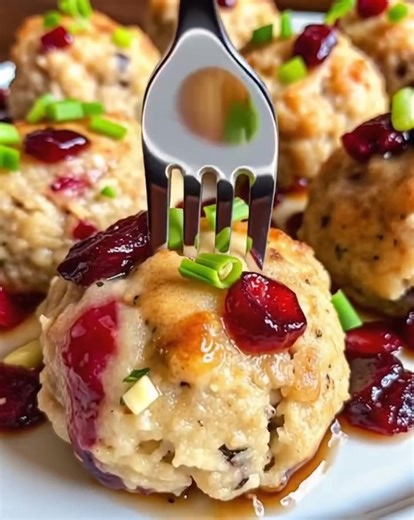 5.2K views · 17 reactions | Turkey Stuffing Balls Ingredients: 2 cups mashed potatoes 2 cups stuffing (store-bought or homemade) 1 cup shredded turkey 1/2 cup grated Parmesan cheese | Tasty Traditions | Facebook