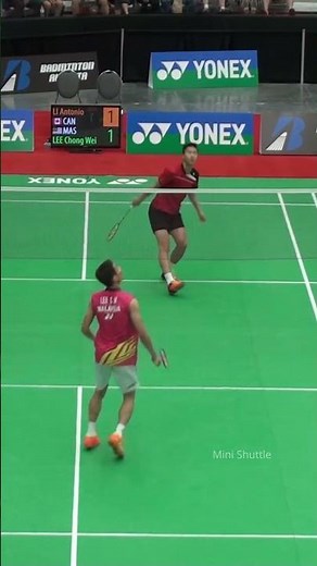 Lee Chong Wei vs World No.1003 #shorts #badminton #leechongwei