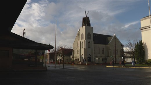 One year after lightning strike, Hoquiam church looks to community for help