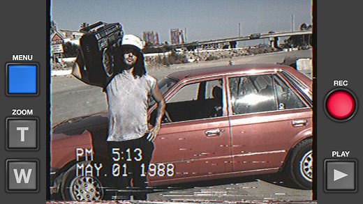 VHS Camcorder, A Video App That Simulates the Distortion of a Vintage VHS Camcorder