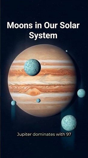 Solar System Moons #spacescience #space #cosmicexploration