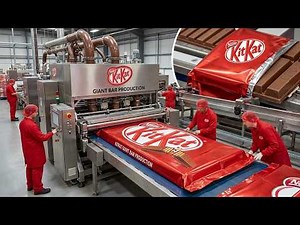INSIDE Nestlé's INSANE KitKat Factory: How Billions of Chocolate Bars Are Made From Farm to Finish!