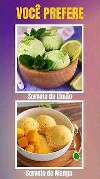 🍫 CHOCOLATE ou 🍓 MORANGO? | QUIZ DE SORVETE