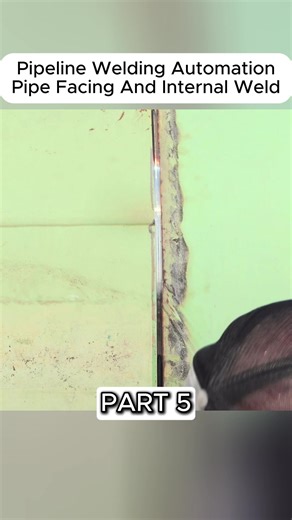 Pipeline Welding Automation Pipe Facing And internal weld !! #Weld