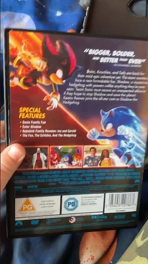 Sonic The Hedgehog 3 DVD Overview