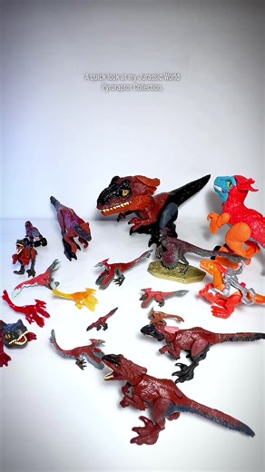 Exploring the Pyroraptor Collection from Jurassic World