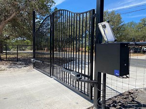 [Hot Item] Automatic Electric Driveway Gates with Electric Gate Motor.