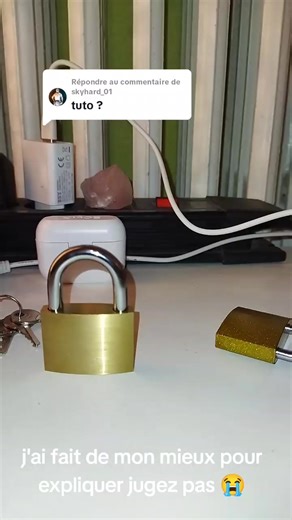 Tuto pour crocheter un cadenas avec un trombone