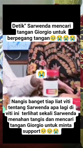 Sarwendah searches for Gio's hand #sarwendah #giorgio #sargio #rubenonsu #latestnews #viral #fyp