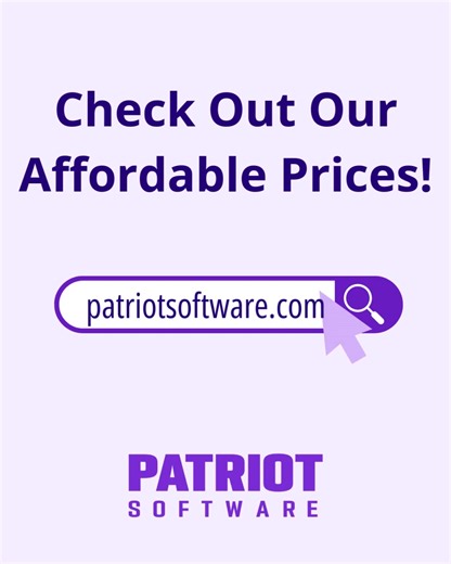 Switch to Patriot's online payroll, and stop overpaying for software. Check out our transparent and affordable pricing. | Patriot Software
