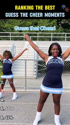 So cool right? #ranking #cheer #cheerleaders #cheerleading #guess