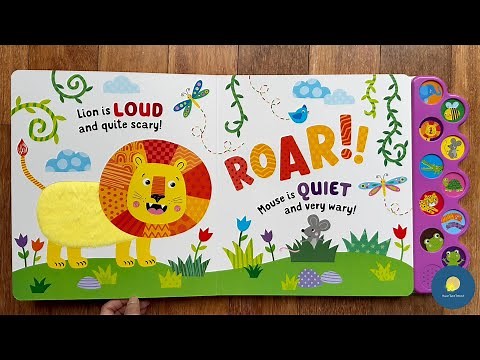 Safari Touch and Feel | Wild Animal Sounds | Kids Book Read Aloud