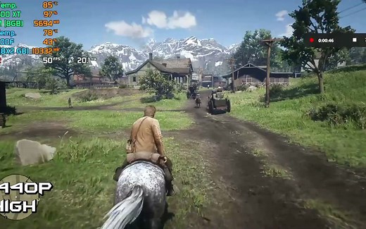 i5 10400F   RX 6600 XT _ 1080p, 1440p, 4K 测试15个游戏