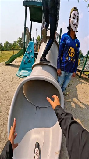 Bella ciao playground parkour climbing pov