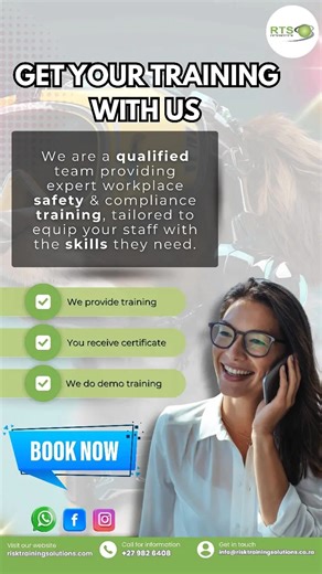 Learn Anytime, Anywhere with Risk Training Solutions! 💻 At Risk Training Solutions, we believe safety training should be accessible, flexible, and convenient — no matter where you are. That’s why we offer online courses you can complete in your own time, at your own pace. ⚠️ Please note: First Aid training is only available in-person to meet safety regulations. Our online training covers key OHS and workplace safety topics like Fire Training, Safety Representative, HIRA, and more — making it ea