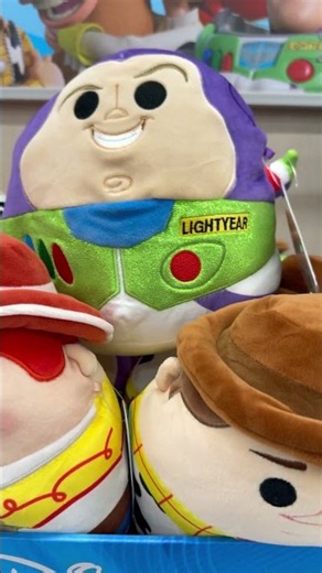 Disney Pixar Toy Story 5 Squishmallows plush character toy pillows Woody Buzz Lightyear Jessie