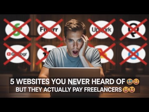 5 Websites No One Told You About 😱 | Real Freelance Jobs, No Scam 💼
