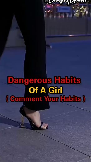 Dangerous Habits of a girl 😎 #shortsfeed #shorts #motivational #fypシ゚viral