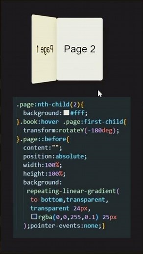 Notebook page 📄 Animation Using HTML and CSS Only