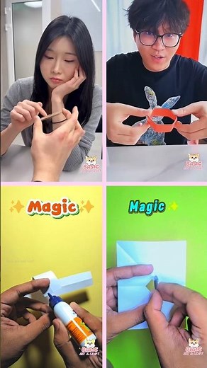 Easy Paper Magic Trick 📄✨ | Mind-Blowing DIY Illusion!