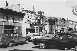 Spring Garden Road's north side, east of Dresden Row