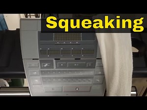 How To Fix A Squeaking Treadmill-Tutorial With Easy Instructions