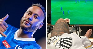 'Vamos voltar a sorrir', diz Neymar sobre rebaixamento do Santos para Série B