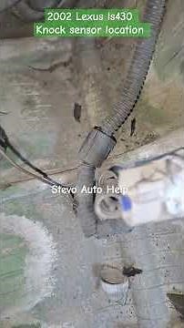 Knock Sensor location and replacement for Lexus ls430 2003 #automobile #autoelectronics