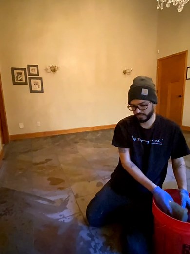 Transform Your Tiles: Grouting & Sealing Made Easy! Ready to give your tiles a stunning finish? Join us as we demonstrate simple grouting and sealing techniques to elevate your space! Let's make DIY fun! #DIYHome #TileGrouting #HomeImprovement #InteriorDesign #SealingTiles #RenovationTips #flooranddecor #foryoupage #fyp #renostileguy #slate