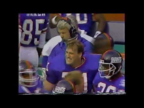 1989 Week 2 - Detroit Lions at NY Giants