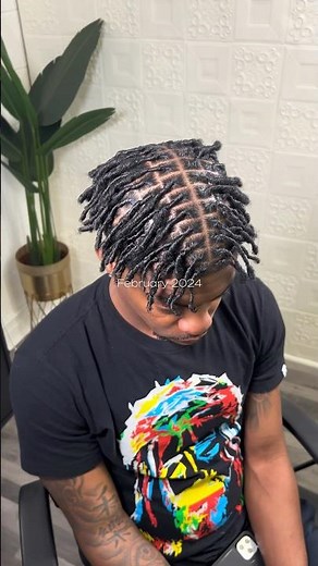 2 Month Comb Coil Starter Loc Update | @bydakaylachantell on Instagram