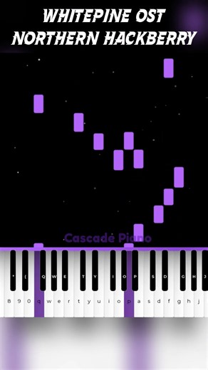 Whitepine OST - Northern Hackberry | Roblox Piano 🔥 #piano #pianoshorts #roblox #shorts #shortvideo
