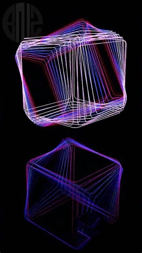 Endless Cyber Cube Loop | Futuristic 3D Animation | 4K VFX Loop