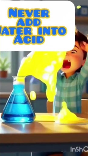 Never add water to acid #explosion #sciencefacts #viral #acid