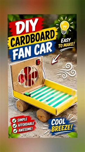 🎯 DIY Cardboard Vehicle | Simple & Creative Project #like #growmyaccount #subscribe#viral