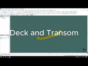 Tutorial_ Deck and Transom in maxsurf