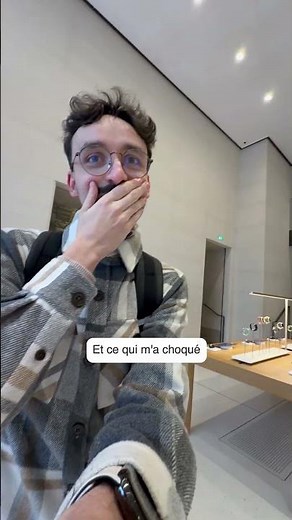 I visited the most beautiful Apple Store in France