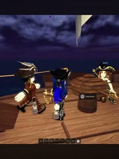 Krew making a song for gold💔 # Krew #roblox #pirates