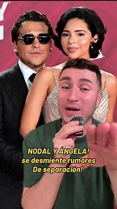 NODAL Y ÁNGELA‼️Se desmienten rumores de separación💥 #nodal #angelaaguilar #christiannodal #angelaaguilar #soyeddynieblas
