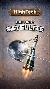 THE FIRST SATELLITE | THE BEGINNING OF THE SPACE AGE #HighTech #HighTen #TechnologyFacts