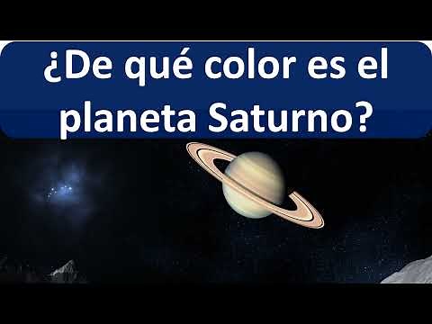 What color is Saturn?