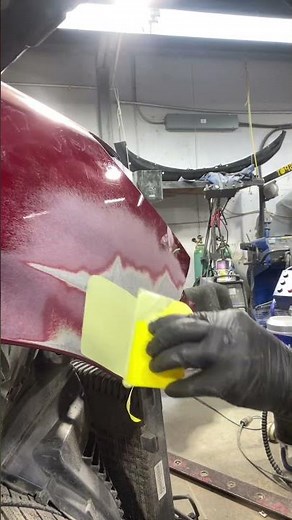 Front fender repair Nissan pathfinder 2023 #autobodyrepair #automobile #tutorial #collision