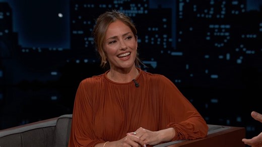 Minka Kelly has HELD several feet of colon! 😱 | Jimmy Kimmel Live