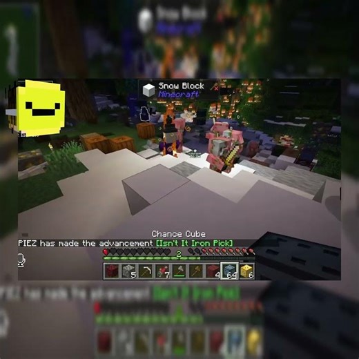 6 Idiots Vs Lucky Blocks And Chance Cubes #luckyblock #minecraft #mods