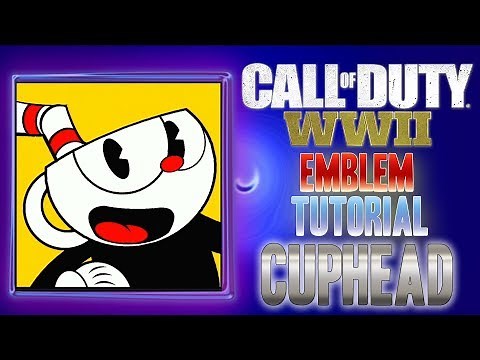 CUPHEAD - Call of Duty COD WW2 WWII ( EASY ) Emblem Tutorial
