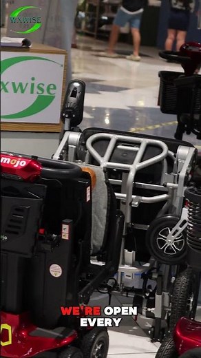 WXWISE Mobility Scooter & Electric Wheelchair for rentals in Robinsons Place Manila | Philippines