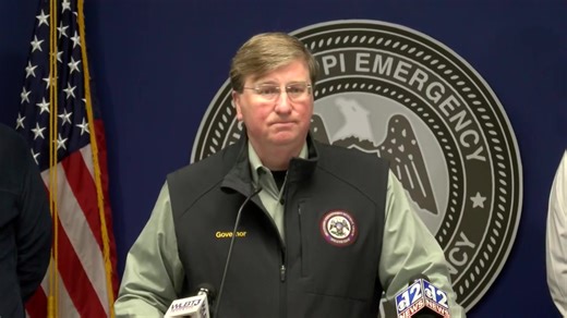 WATCH LIVE: Governor Tate Reeves and other state leaders are providing an update on the winter storm and Mississippi's response. | WJTV 12 News