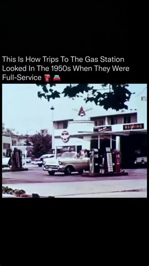 History of Full-Service Gas Stations in the 1950s